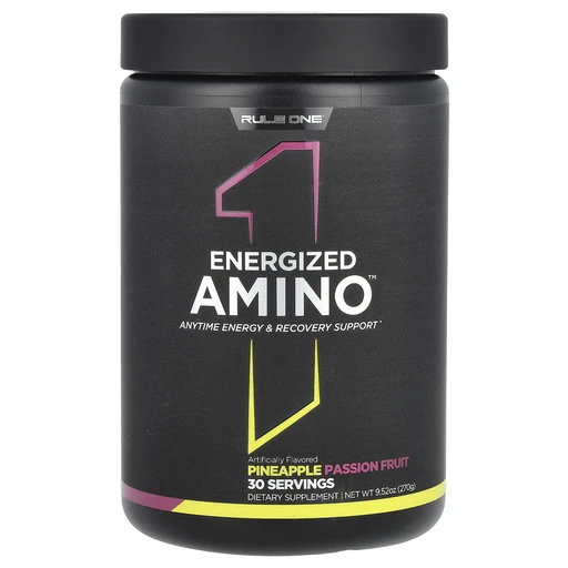 Rule One Proteins Energized Amino 270г - ананас-маракуйя